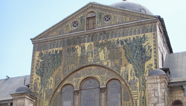Mosaik an der Omayyadenmoschee