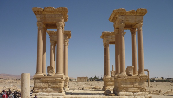 Tetrapylon in Palmyra