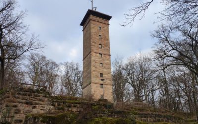 Der Aussichtsturm Alte Veste bei Zirndorf