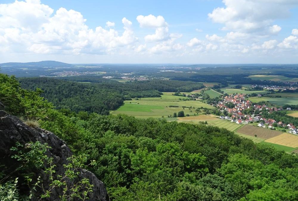 Der Glatzenstein – geschichtsträchtiger Aussichtsberg im Nürnberger Land
