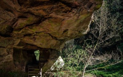 Die Schwarzachklamm und die Waldschänke Brückkanal bei Nürnberg