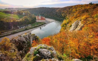 Der Donaudurchbruch bei Kloster Weltenburg