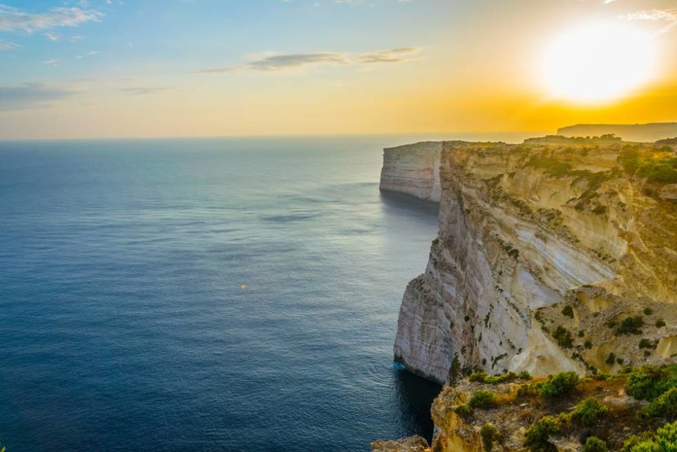 Sunset View Over Ta Cenc Cliffs On Gozo Malta Geheimtipps Und Reisetipps Sunset View Over Ta Cenc Cliffs On Gozo Malta Geheimtipps Und Reisetipps