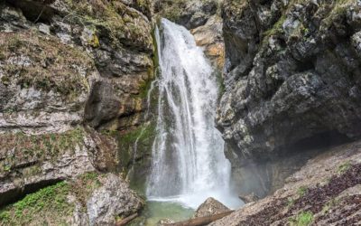 Mostnica Klamm oder Savica Wasserfall?